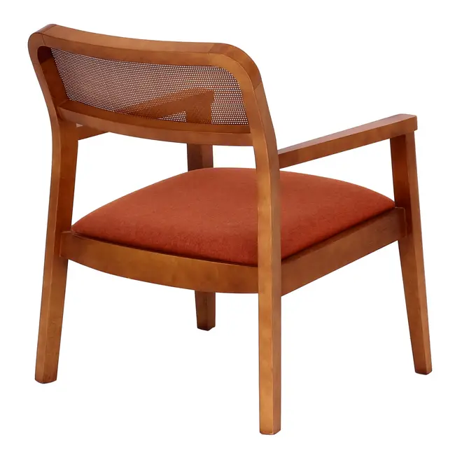 POLTRONA MARAÍ - NOZES/TERRACOTA - Foto 4