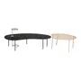 CONJUNTO MESA LATERAL/CENTRO PINGO III - PRETO/DOURO - Foto 1