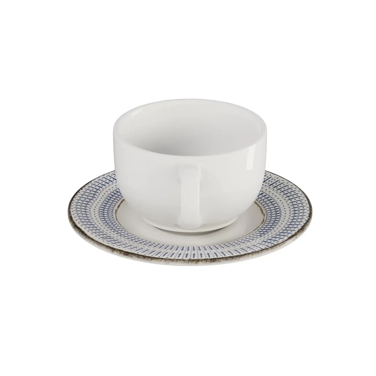 XÍCARA CHÁ 170 ML SALINA I - BRANCO/AZUL - Foto 19