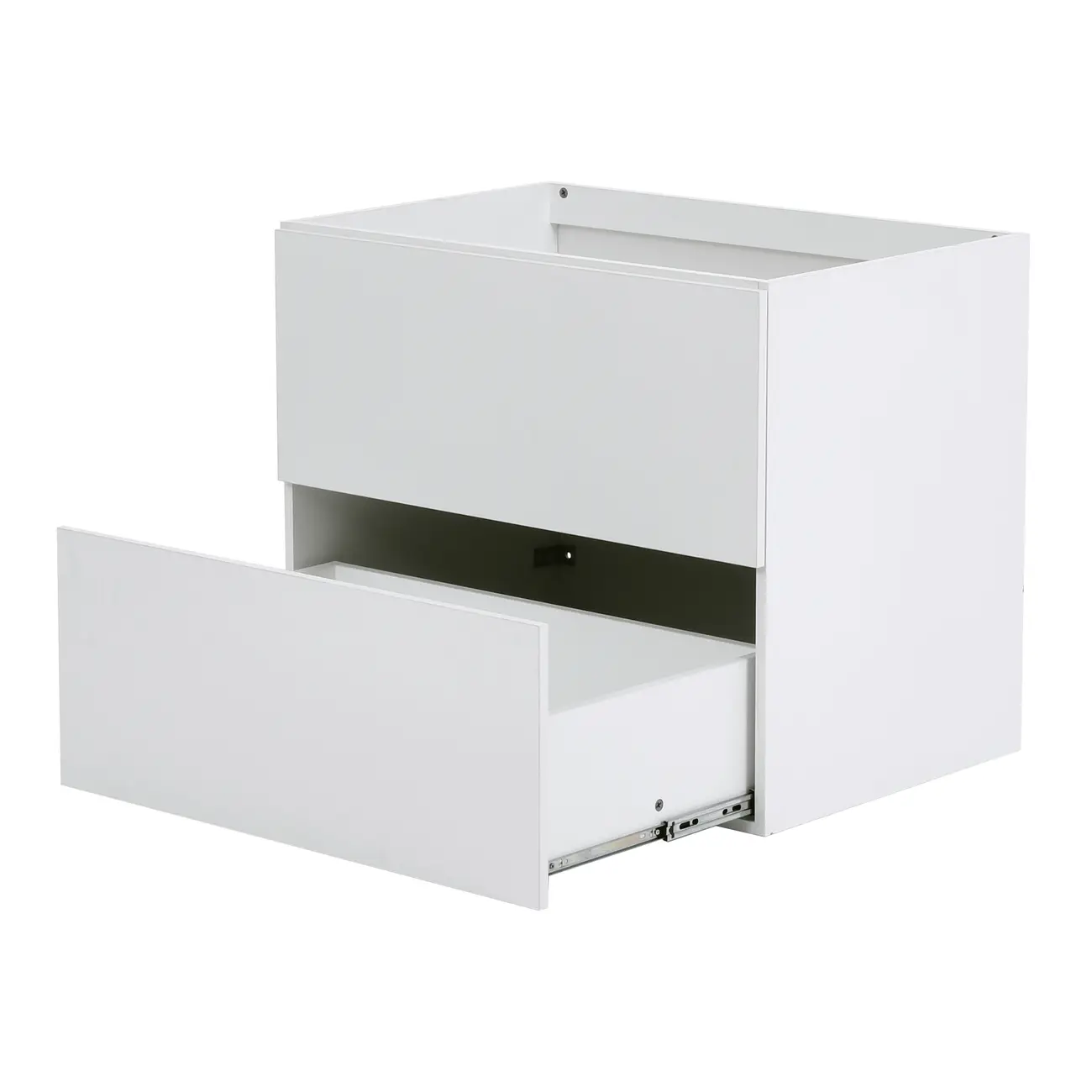 ARMÁRIO DE COZINHA INFERIOR 80 CM 1 GAVETA/1 PORTA BASCULANTE PRÁTICA - BRANCO - Foto 5