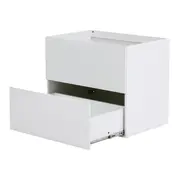ARMÁRIO DE COZINHA INFERIOR 80 CM 1 GAVETA/1 PORTA BASCULANTE PRÁTICA - BRANCO - Foto 5