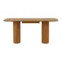 MESA DE ESCRITÓRIO 1 GAVETA 1,70 M X 72 CM ALLURE - FREIJÓ/FREIJÓ - Foto 6