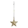 PINGENTE ESTRELAS COM 12 PEÇAS NATAL ASTRAL - DOURADO/BRANCO - Foto 3