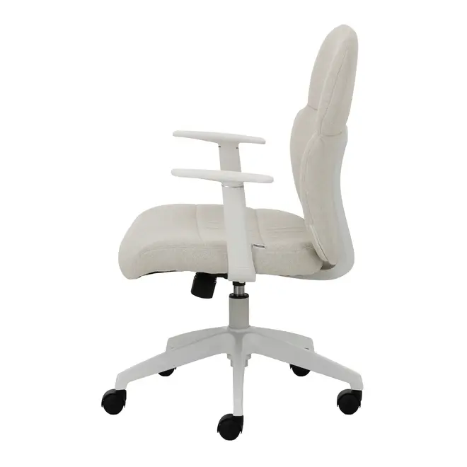 CADEIRA DE ESCRITÓRIO BOLSTER - BRANCO/OFF WHITE - Foto 3