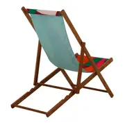 ESPREGUIÇADEIRA 3 POSIÇÕES VIBRA VERÃO - AÇAY/VERDE ÁGUA - Foto 6