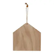 ADORNO CARTA 15 CM VILAREJO NOEL - CASCA DE URUCUM/CIPESTRE - Foto 3