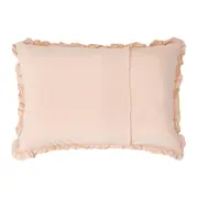 CAPA PARA TRAVESSEIRO 50 CM X 70 CM FRILLS AND THRILLS - VIN ROSE - Foto 3