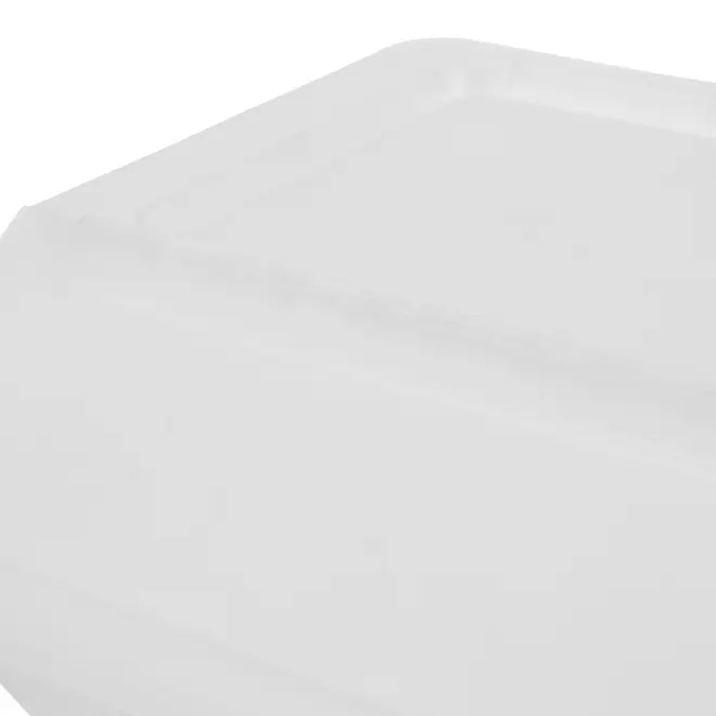 CAIXA EMPILHÁVEL 41 CM X 28 CM PLUS - BRANCO TRANSLUCIDO - Foto 8