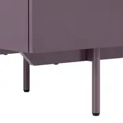 RACK 2 PORTAS/2 GAVETAS 1,80 M X 42 CM THE FOLD - RUBY MOCHA/RUBY MOCHA - Foto 13