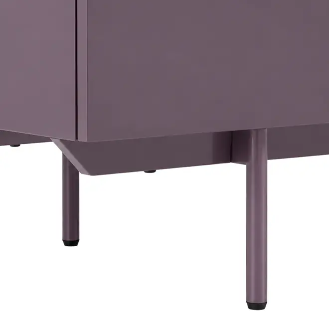 RACK 2 PORTAS/2 GAVETAS 1,80 M X 42 CM THE FOLD - RUBY MOCHA/RUBY MOCHA - Foto 13