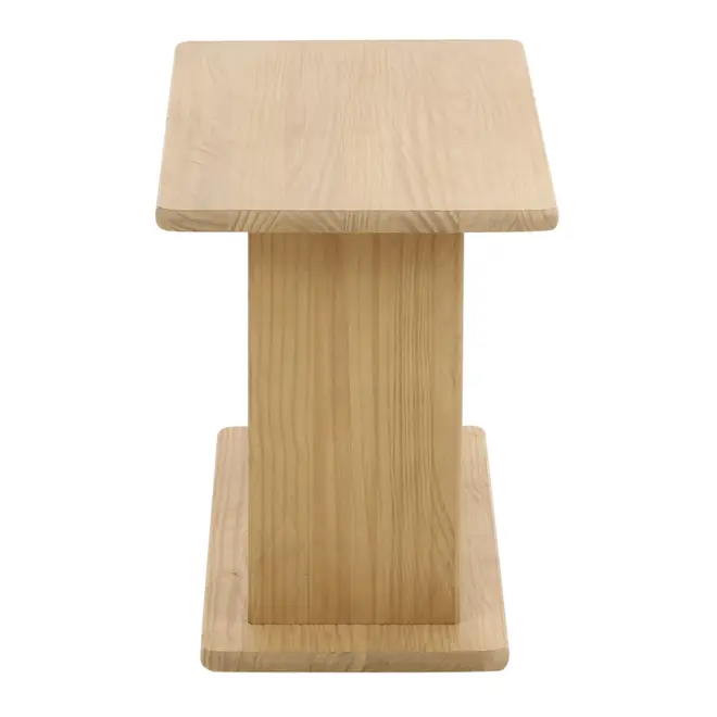 MESA LATERAL 65 CM X 33 CM SHIRO - OAK FEEL - Foto 5