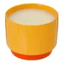 VELA POTE 9 CM FESTA DAS LUZES - SORBET DE MANGA/LARANJA LED - Foto 3