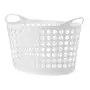 CESTO OVAL 59 CM X 30 CM X 34 CM DRYFULL - BRANCO - Foto 2