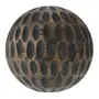 ADORNO MESA BOLA 10 CM TAZAMA - PRETO DESGASTADO - Foto 2