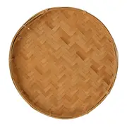 CESTO REDONDO 30 CM X 3 CM GAIA - BAMBU - Foto 2