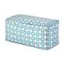 PUFF 90 CM X 45 SAUDADE TROPICAL AZULEJOS - AZUL HISTÓRICO/MULTICOR - Foto 2