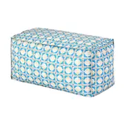 PUFF 90 CM X 45 SAUDADE TROPICAL AZULEJOS - AZUL HISTÓRICO/MULTICOR - Foto 2
