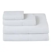 JOGO DE BANHO G - 4 PEÇAS WISHLIST - BRANCO - Foto 1