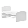 CAMA DE SOLTEIRO COM 2 GAVETAS 88 CM PATCHFLOWER - BRANCO - Foto 3