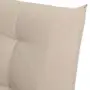 ALMOFADA PARA ASSENTO/ENCOSTO DE SOFÁ 2 LUGARES RECLINÁVEL CARAÍVA - CAMELO - Foto 3