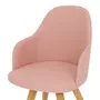 CADEIRA DE JANTAR GIRATÓRIA KLOE - TAUARI/QUARTZO ROSA - Foto 8