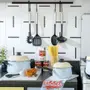 PEGADOR DE MACARRÃO 32 CM ELLIP NYLON - PRETO/INOX - Foto 7