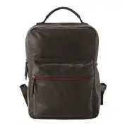 MOCHILA ON THE GO - COURO MARROM DE LEI - Foto 3