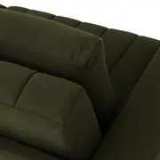 SOFÁ-CAMA RETRÁTIL E RECLINÁVEL 3 LUGARES SNOOZE - MUSGO - Foto 16