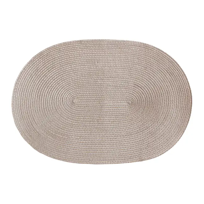 LUGAR AMERICANO 48 CM X 33 CM LUCEN OVAL - BEGE - Foto 1