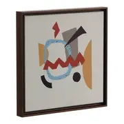 QUADRO 30 CM X 30 CM OFFCUTS - NOZES/MULTICOR - Foto 2