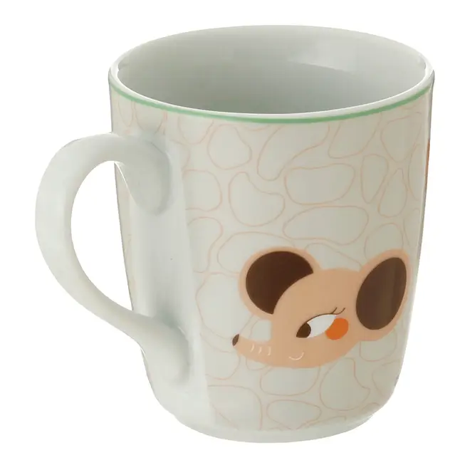CANECA 240 ML FEIRA DOS BICHOS - MANJERICÃO/CASCA DE URUCUM - Foto 7