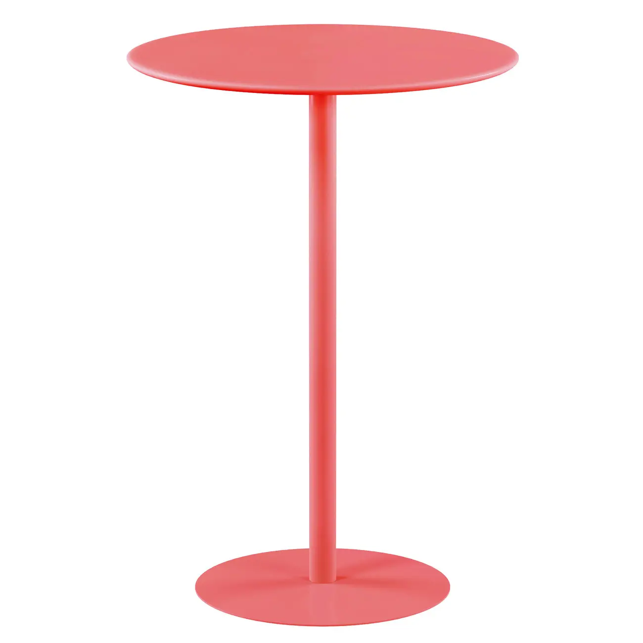 MESA LATERAL REDONDA 42 CM DART FIXY - FLAMINGO - Foto 5