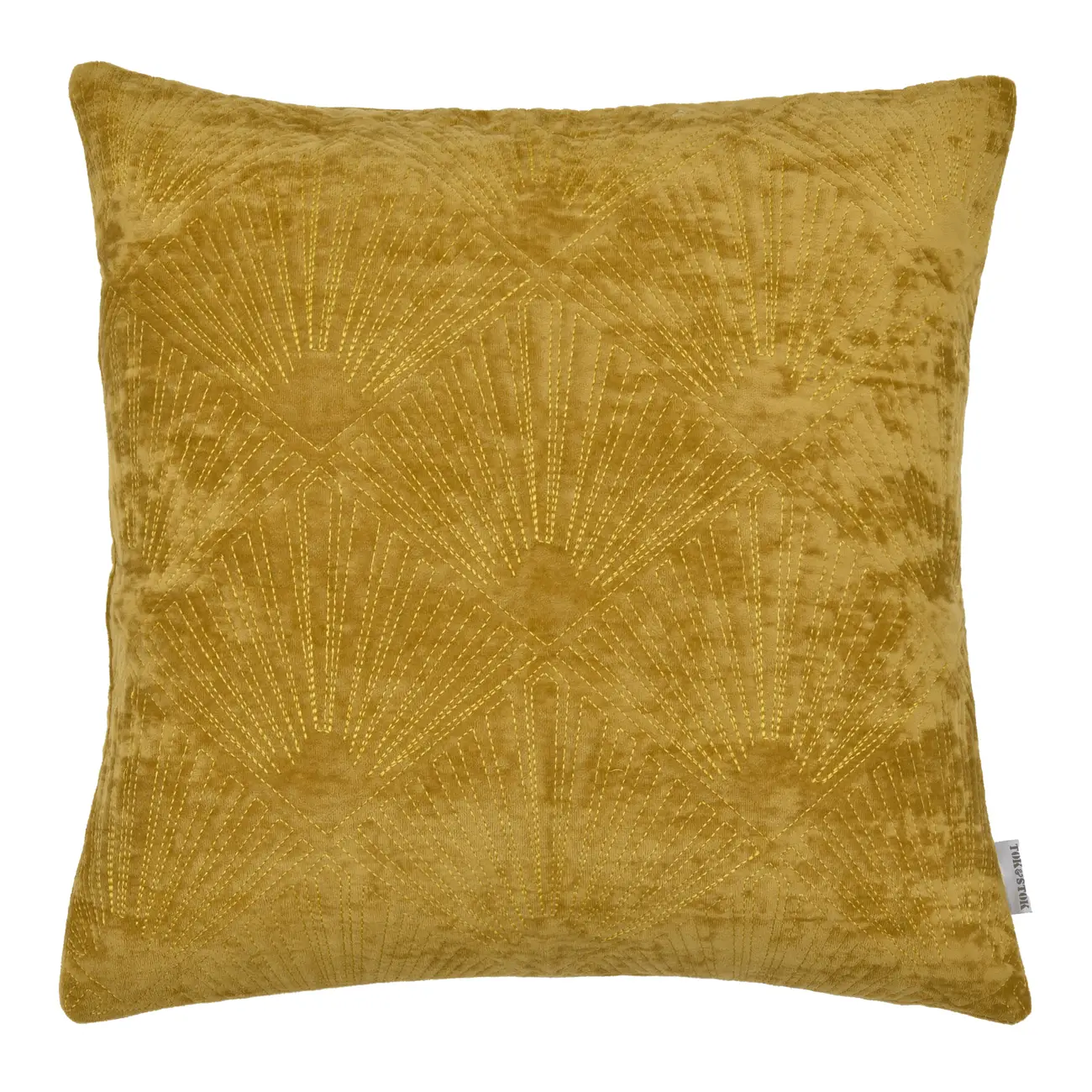 CAPA PARA ALMOFADA 45 CM X 45 CM DAZZLING - DOURADO - Foto 2