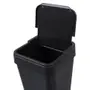 LIXEIRA 15 L FLAP - PRETO - Foto 7