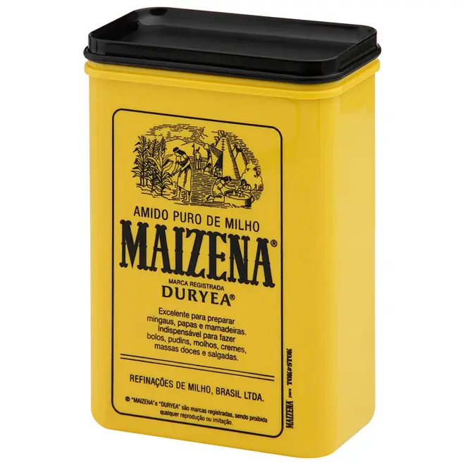 POTE HERMÉTICO 1,2 L MAIZENA - AMARELO/PRETO - Foto 2