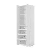 MAXIMUS GUARDA-ROUPA/SAPATEIRA 2 PORTAS 35 - BRANCO - Foto 3