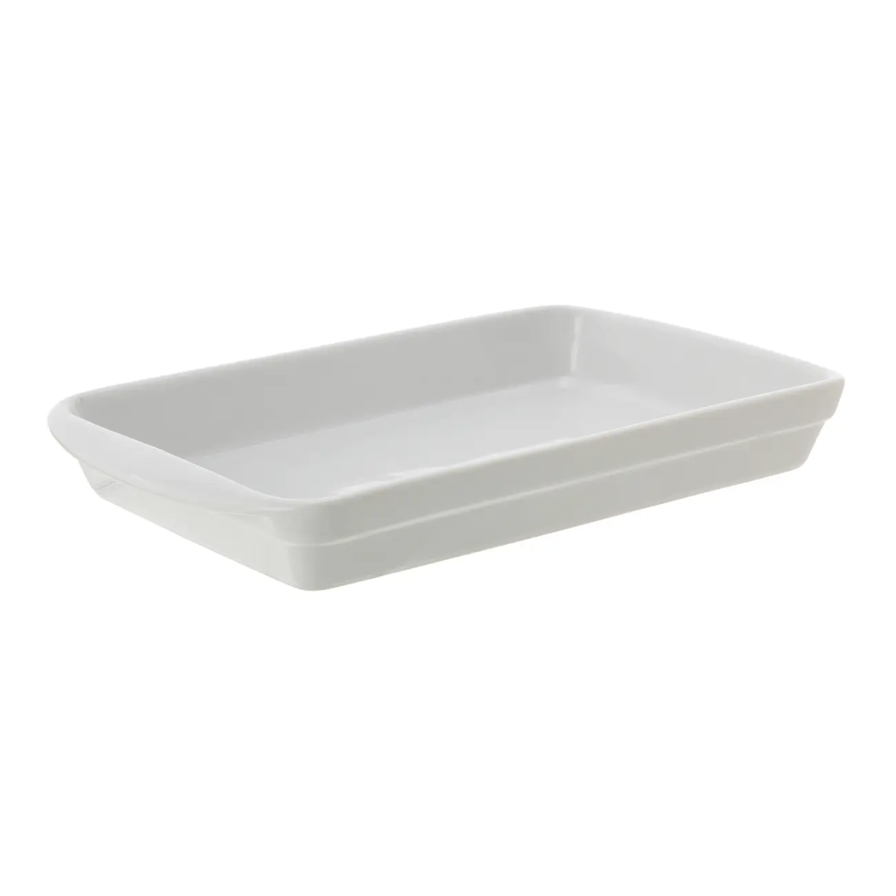 BAKE I TRAVESSA REFRAT. 31 CM X 18 CM - BRANCO - Foto 3
