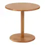 AMÊNDOA - MESA LATERAL BAIXA REDONDA 50 CM LAGOA