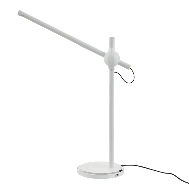 LUMINÁRIA DE MESA LED REFLECTIVE I - BRANCO - Foto 2