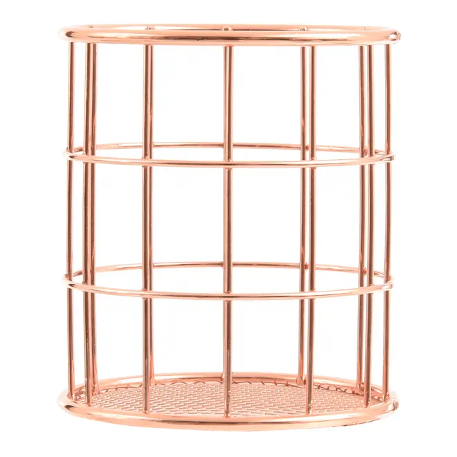PORTA-LÁPIS GRID - COBRE - Foto 2