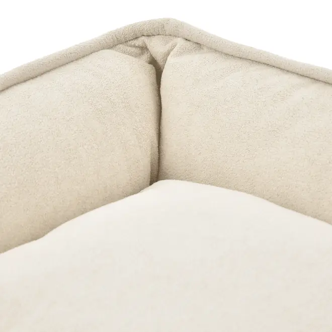 CAMA PARA PET 68 CM X 54 CM X 7 CM DREAMBED - NATURAL/CAMELO - Foto 6