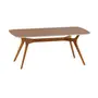 MESA DE JANTAR 1,80 M X 1 M ORGANIC - FREIJÓ/BRANCO - Foto 18