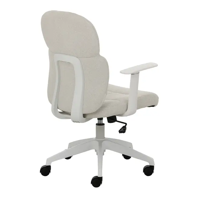 CADEIRA DE ESCRITÓRIO BOLSTER - BRANCO/OFF WHITE - Foto 5