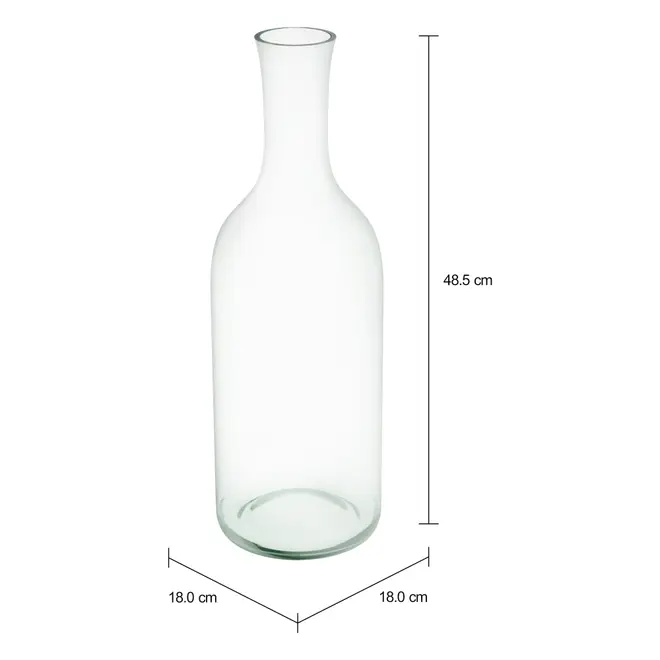 VASO GARRAFA 48 CM REVIVO - VERDE - Foto 2
