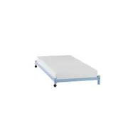 CAMA DE SOLTEIRO INFERIOR 78 CM FLAT - AZUL CLARO - Foto 14