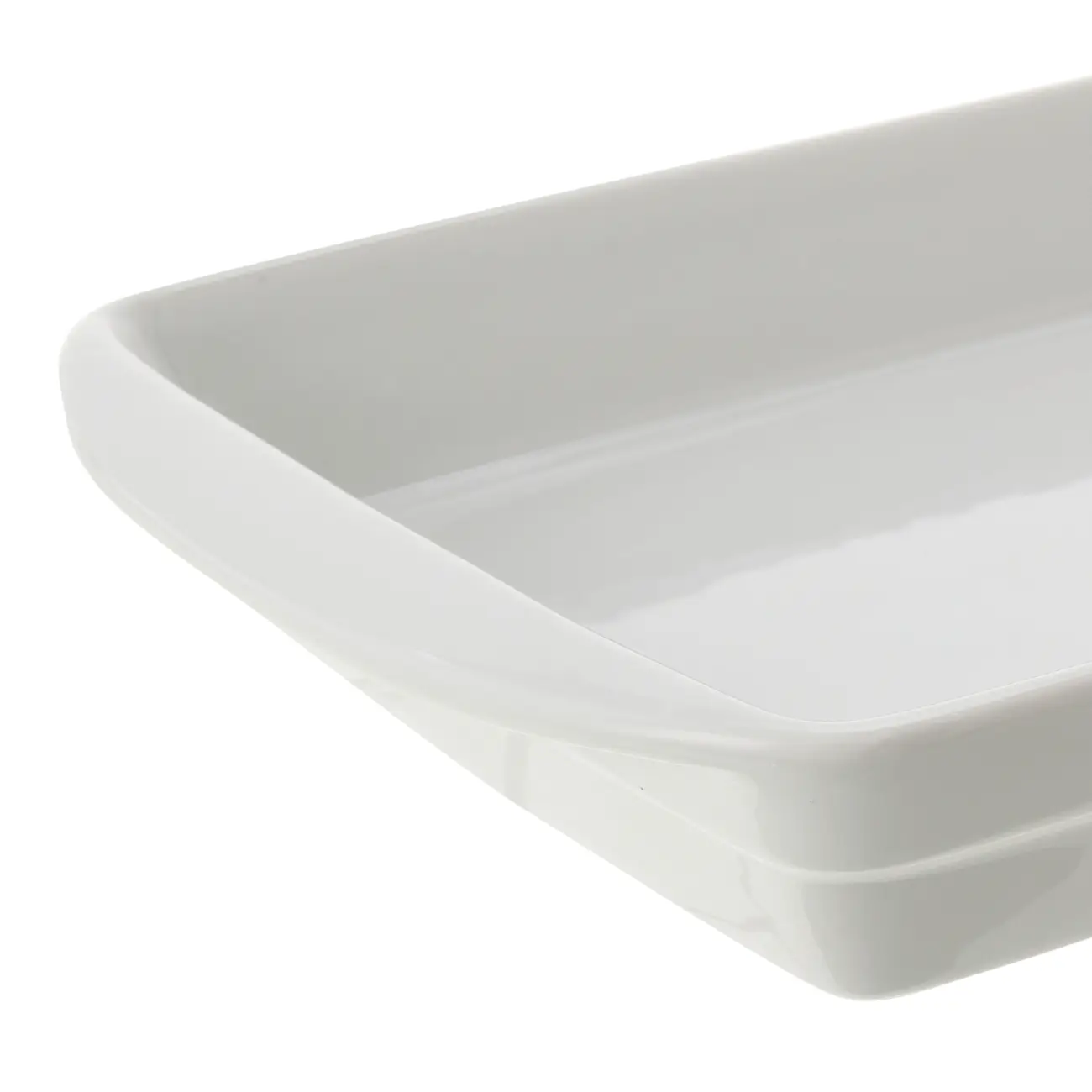 BAKE I TRAVESSA REFRAT. 40 CM X 24 CM - BRANCO - Foto 6