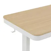 MESA DE ESCRITÓRIO REGULÁVEL E ELÉTRICA 1 GAVETA 1,18 M X 60 CM ELEVATION PLUS - BRANCO/CARVALHO - Foto 10