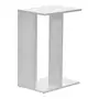 MESA LATERAL 32 CM X 45 CM BITS - BRANCO - Foto 1