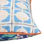 ALMOFADA 60 CM X 60 CM SAUDADE TROPICAL CARAMBOLAS - AZUL HISTÓRICO/MULTICOR - Foto 3