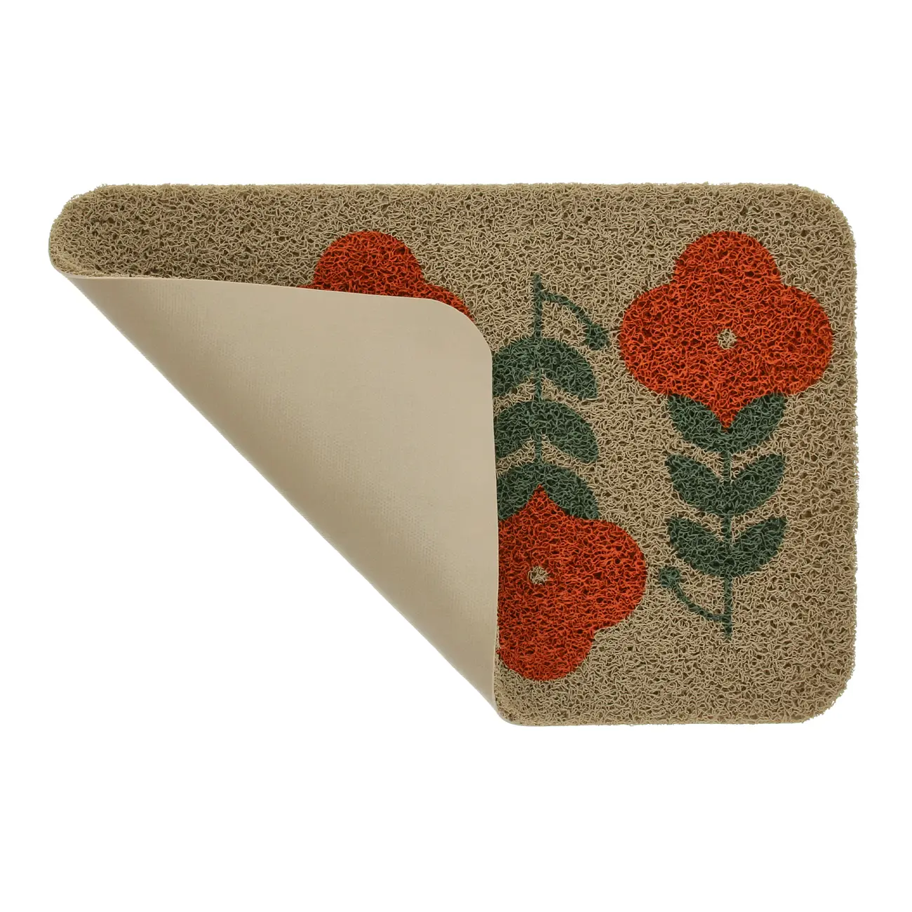 CAPACHO 40 CM X 60 CM BLOOMBELOT - BEGE/MULTICOR - Foto 3